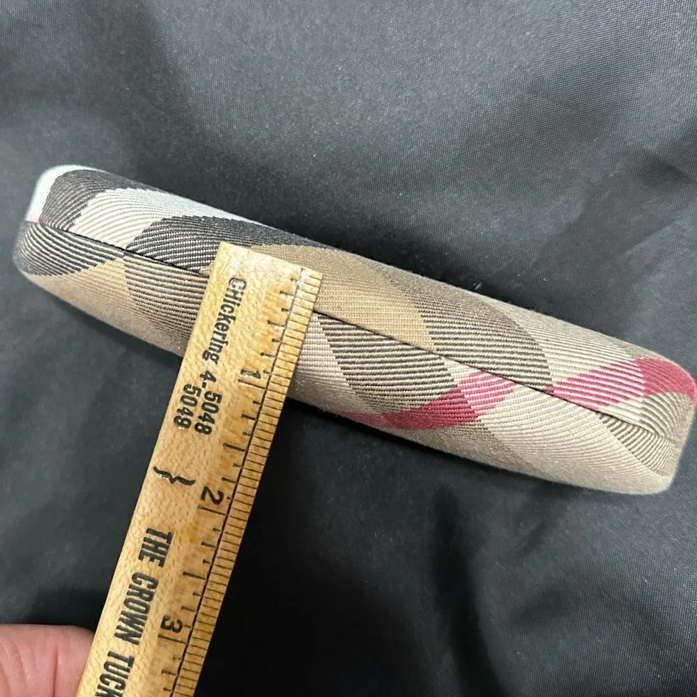 Traditional Burberry Plaid Spectacle Eyeglasses case